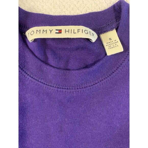 Tommy Hilfiger Purple T-shirt Women’s Small - Picture 4 of 8